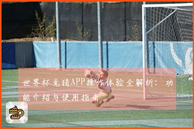 世界杯竞猜APP操作体验全解析：功能介绍与使用指南